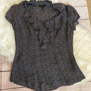 Silk White House Black Market Blouse